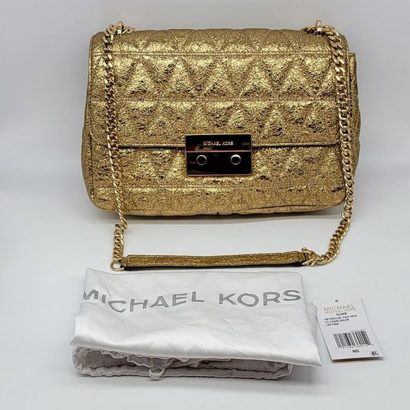 Michael kors sloan gold sales